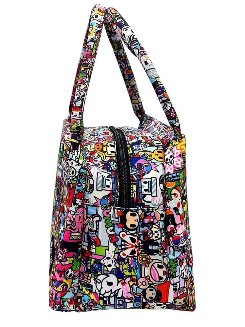 Tokodoki Multicolor Kawaii Character Print Lunch Tote Bag - Picture 6 of 6